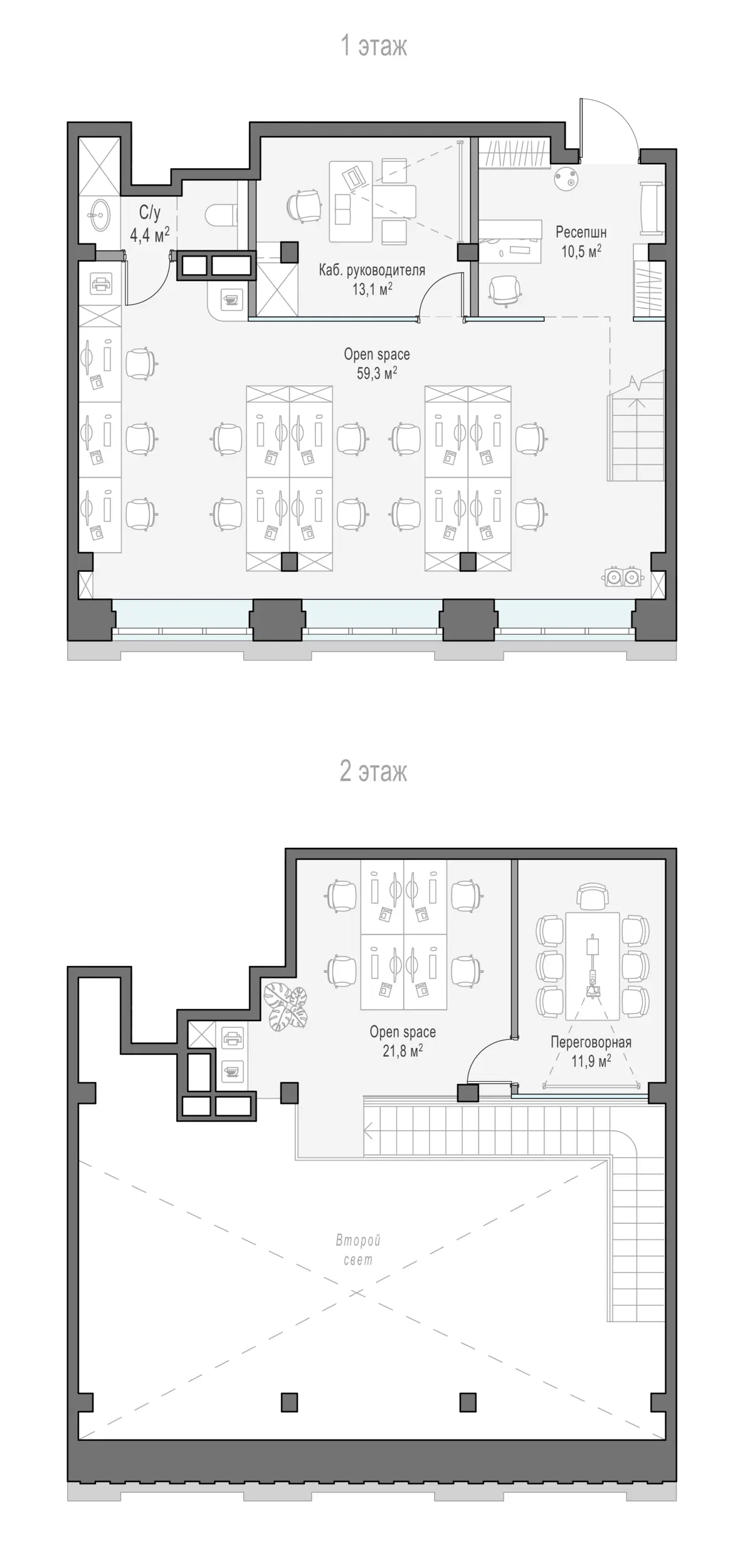 Sminex-Интеко 0-к, 133.3 м² — фото 1